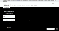 Desktop Screenshot of bellesdemeures.com