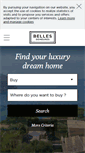 Mobile Screenshot of bellesdemeures.com